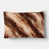 Chocolade Milkshake Marmer Textuur Etui (Achterkant)