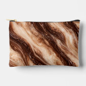Chocolade Milkshake Marmer Textuur Etui (Voorkant)