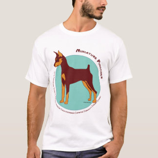 Chocolade Min Pin T-shirt