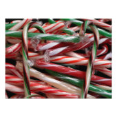 Chocolade Mint Candy Canes Vakantie Feestelijk Foto Afdruk (Voorkant)