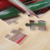 Chocolade Mint Candy Canes Vakantie Feestelijk Legpuzzel (Zijkant)