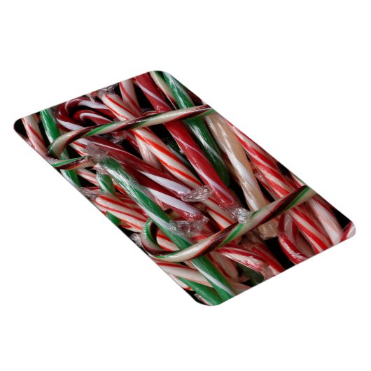 Chocolade Mint Candy Canes Vakantie Feestelijk Magneet (Rechterzijde)