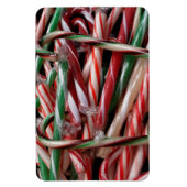 Chocolade Mint Candy Canes Vakantie Feestelijk Magneet (Verticaal)