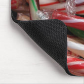 Chocolade Mint Candy Canes Vakantie Feestelijk Muismat (Hoek)
