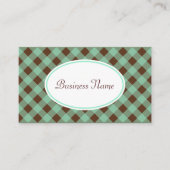 Chocolade Mint-Visitekaartje Visitekaartje (Voorkant)