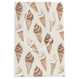 Chocolade Mocha Ice Cream Cones Verjaardag Medium Cadeauzakje