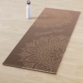 Chocolade Mocha Mandala Gradient Yogamat