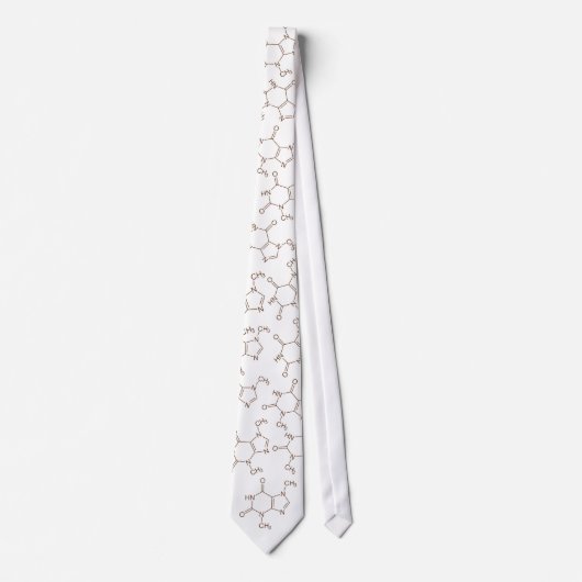 Chocolade Molecule Chemie Liefhebbers Stropdas (Voorkant)