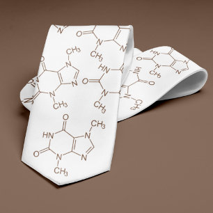 Chocolade Molecule Chemie Liefhebbers Stropdas