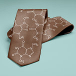 Chocolade Molecule Chemie Liefhebbers Stropdas<br><div class="desc">Verhoog uw stijl met onze Chocolate Molecule Chemistry Lover's Stropdas - het perfecte accessoire voor wetenschapsliefhebbers! Dit smaakvolle stropdas heeft de moleculaire structuur van ieders favoriete traktatie, chocolade. Of je nu chemicus, chocolatier of gewoon een zoetekauw bent, dit stropdas is een gespreksstart. Vervaardigd met zorg, is het een mix van...</div>