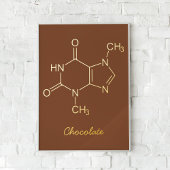 Chocolade Molecule Folie Afdrukken