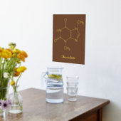 Chocolade Molecule Folie Afdrukken (Laag (Keuken))