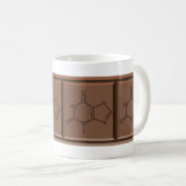 Chocolade Molecule Koffiemok (Voorkant rechts)