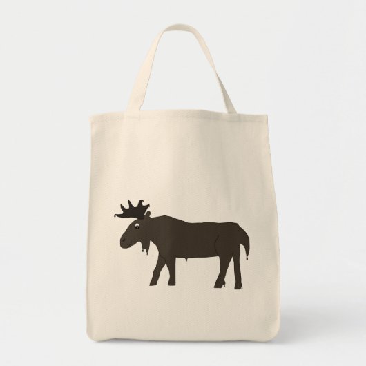 Chocolade Moose bag Tote Bag (Voorkant)