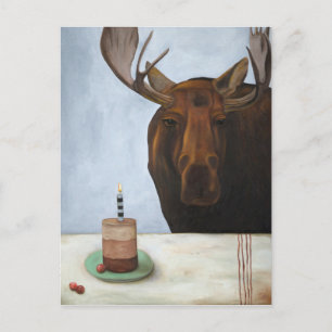 Chocolade Moose Briefkaart