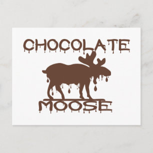 Chocolade Moose Briefkaart