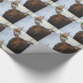 Chocolade Moose Cadeaupapier (Hoek)