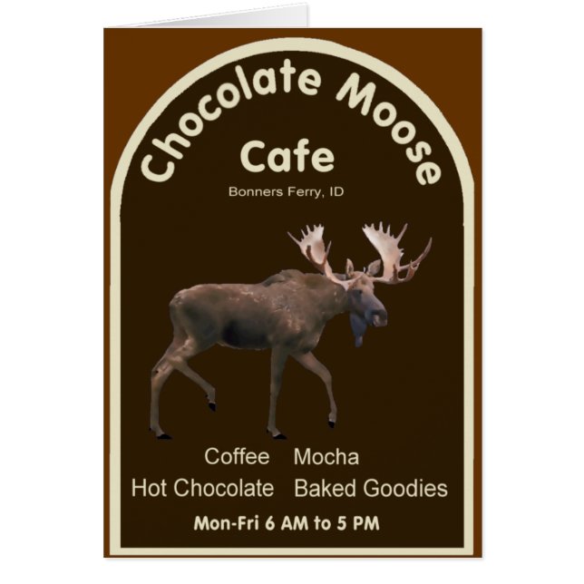 Chocolade Moose Cafe (Voorkant)