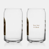 Chocolade Moose Cafe Blikvorm Glas (Links)