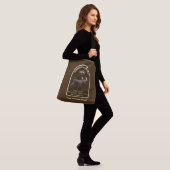 Chocolade Moose Cafe Crossbody Tas (Op model)