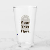 Chocolade Moose Cafe Glas (Achterkant)