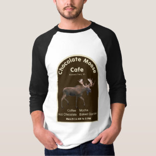 Chocolade Moose Cafe T-shirt