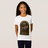 Chocolade Moose Cafe T-shirt (Voorkant volledig)