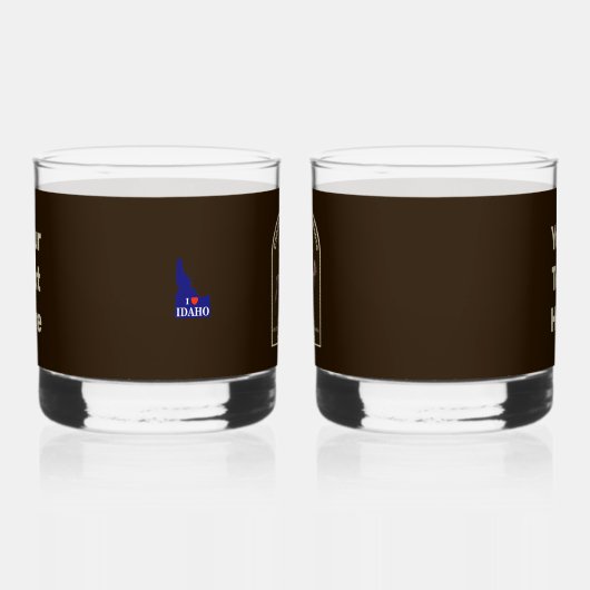 Chocolade Moose Cafe Whisky Glas (Rechts)