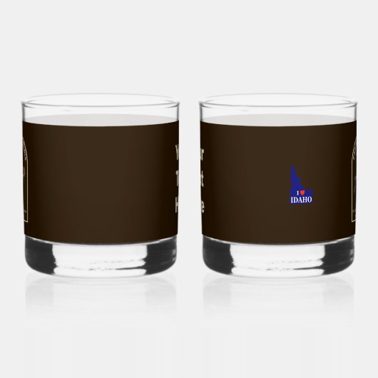 Chocolade Moose Cafe Whisky Glas (Links)