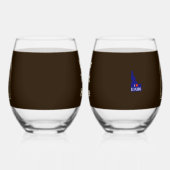 Chocolade Moose Cafe Wijnglas Zonder Voet (Links)