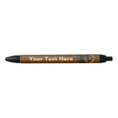 Chocolade Moose Cafe Zwarte Inkt Pen (Voorkant)
