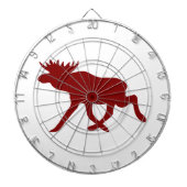 Chocolade Moose Dartbord (Voorkant)