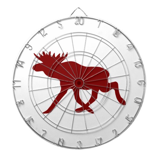 Chocolade Moose Dartbord (Voorkant)