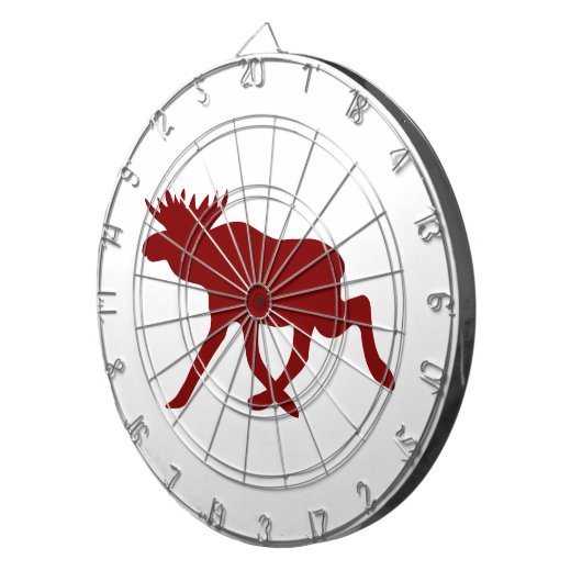 Chocolade Moose Dartbord (Voorkant Rechts)