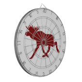 Chocolade Moose Dartbord (Voorkant Links)