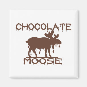 Chocolade Moose Magneet