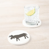 Chocolade Moose onderzetters (Zijkant)