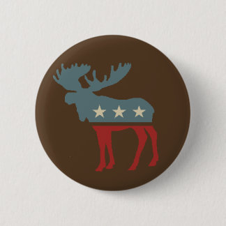 Chocolade Moose Ronde Button 5,7 Cm