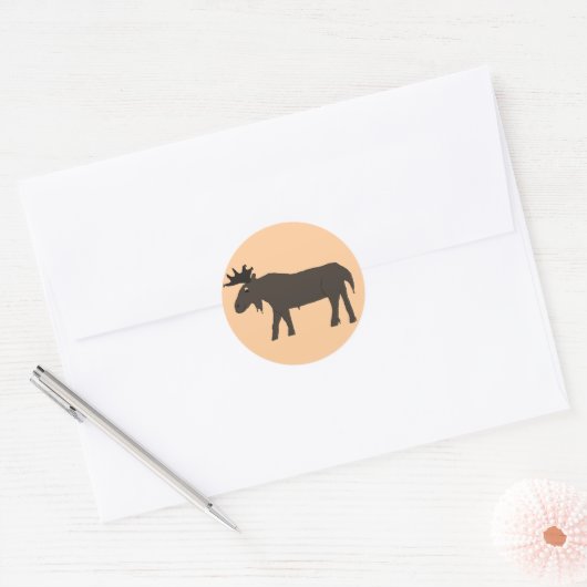 Chocolade Moose stickers (Envelop)