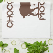 Chocolade Moose Theedoek (Gevouwen)