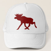 Chocolade Moose Trucker Pet (Voorkant)