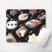 chocolade mousepad muismat (Met muis)