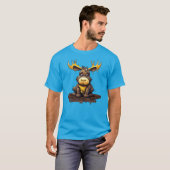 Chocolade Mousse Moose T-shirt (Voorkant volledig)