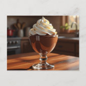 Chocolade Mousse Recept Kaart (Voorkant)