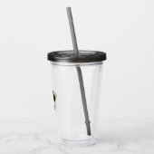 Chocolade Muffin Acryl Tumbler Drinkbeker (Links)