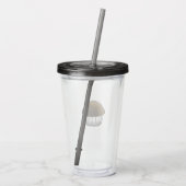 Chocolade Muffin Acryl Tumbler Drinkbeker (Achterkant)