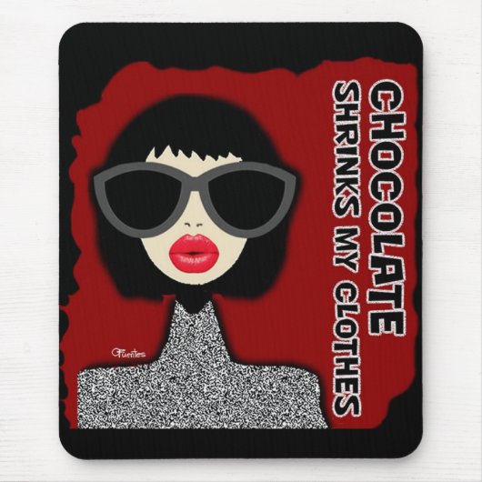 Chocolade Muismat (Voorkant)