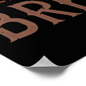 Chocolade No Breakfast zonder Chocolade Poster (Hoek)