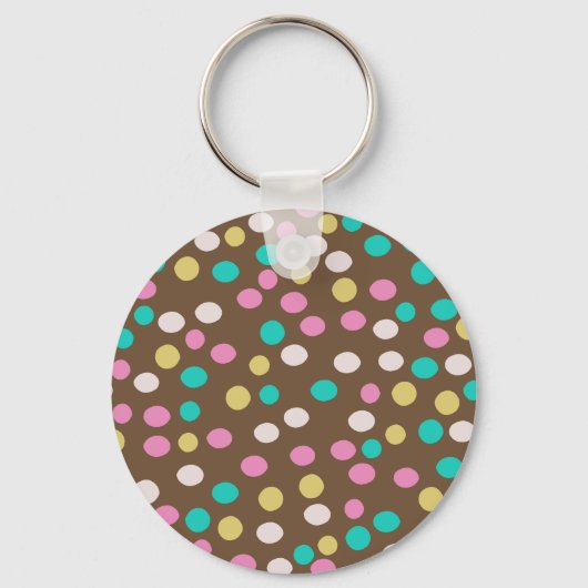 Chocolade Nonpareils Sleutelhanger (Voorkant)