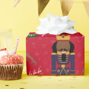 Chocolade Notenkraker Gift Wrap Cadeaupapier